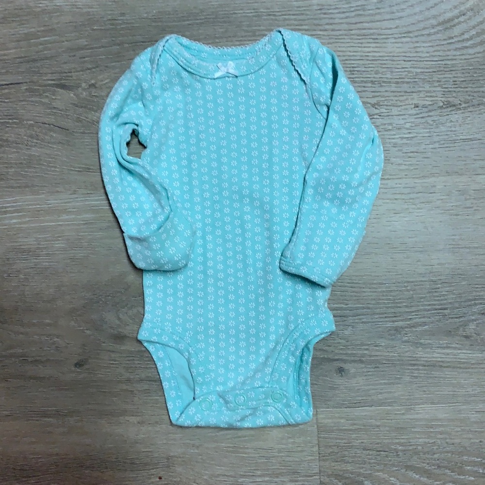 Baby girl long sleeve bodysuit
